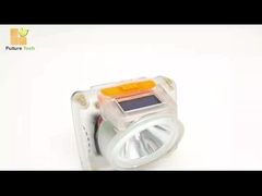 पेशेवर रिचार्जेबल माइनर लैंप 15000 LUX IP67 लंबे समय तक चलने वाली हार्ड हैट एलईडी लाइट्स