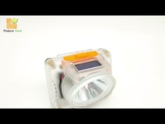 पेशेवर रिचार्जेबल माइनर लैंप 18000 LUX IP67 लंबे समय तक चलने वाली हार्ड हैट एलईडी लाइट्स