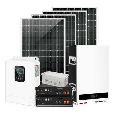 खरीदें स्टैंडअलोन बिजली आपूर्ति के लिए लिथियम बैटरी 1000W-7200W के साथ पूर्ण ऑफ ग्रिड सोलर किट ऑनलाइन निर्माण